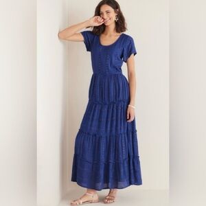 BRAND NEW! Soft Surroundings Kara Shimmer Dress NWTAGS